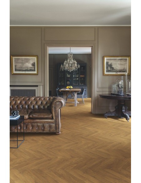 QUICK STEP - IMPRESSIVE PATTERNS - ROBLE MARRON CHEVRON - IPA4162