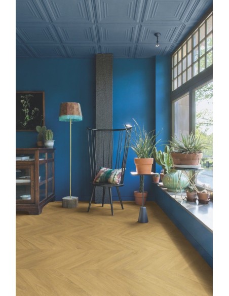 QUICK STEP - IMPRESSIVE PATTERNS - ROBLE NATURAL CHEVRON - IPA4161