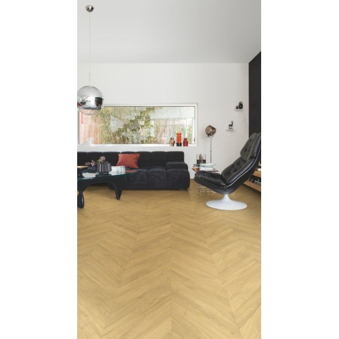 QUICK STEP - IMPRESSIVE PATTERNS - ROBLE NATURAL CHEVRON - IPA4161