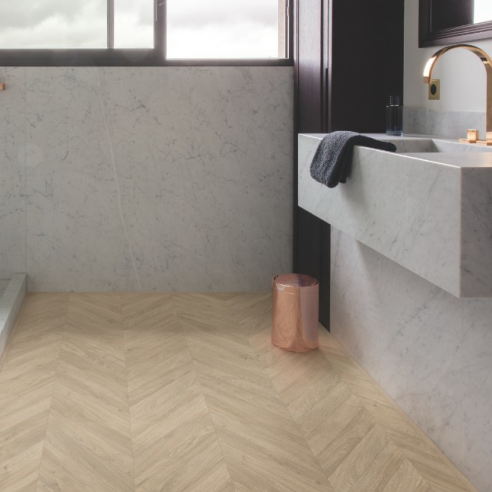 QUICK STEP - IMPRESSIVE PATTERNS - ROBLE PARDO CHEVRON - IPA4164