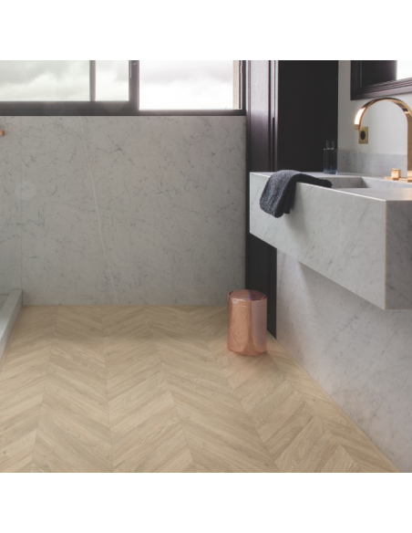 QUICK STEP - IMPRESSIVE PATTERNS - ROBLE PARDO CHEVRON - IPA4164