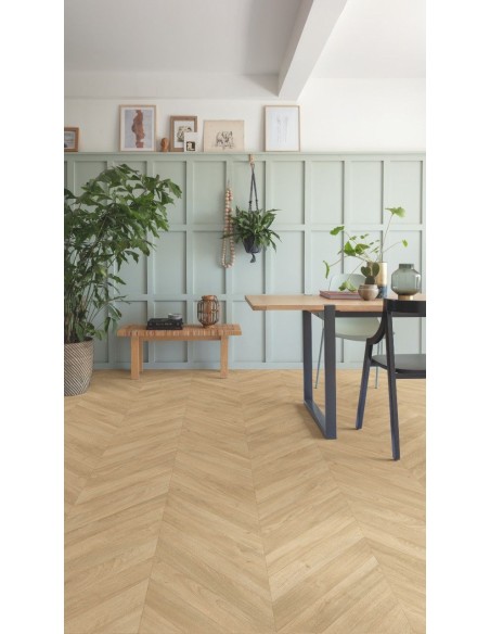 QUICK STEP - IMPRESSIVE PATTERNS - ROBLE MEDIUM CHEVRON - IPA4160