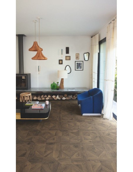 QUICK STEP - IMPRESSIVE PATTERNS - ROBLE ROYAL MARRON OSCURO - IPA4145