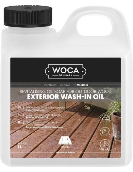WOCA - EXTERIOR WASH-IN OIL - 607710A