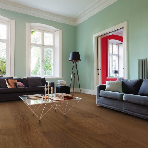 HARO - SERIE 4000 1 LAMA 240 4V - ROBLE AHUMADO SAUVAGE CEPILLADO - 541440