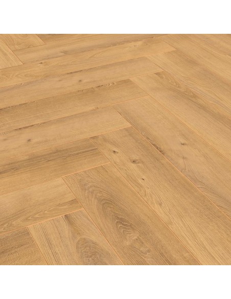 KRONOTEX HERRINGBONE TOTTAL 10mm ROBLE KASHMIR D6018 1 LAMA V4