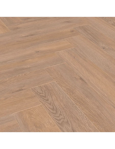 KRONOTEX - HERRINGBONE TOTTAL 10mm - ROBLE ELBA BEIGE D6014 - 1 LAMA | V4