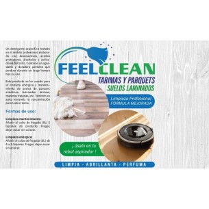 FEELCLEAN - SÚPER LIMPIADOR PARA TARIMA FLOTANTE Y PARQUET NATURAL 2