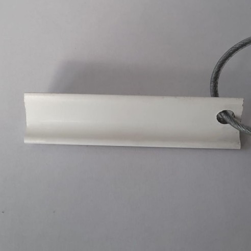 JUNQUILLO METÁLICO BLANCO