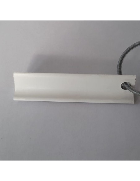 JUNQUILLO METÁLICO BLANCO