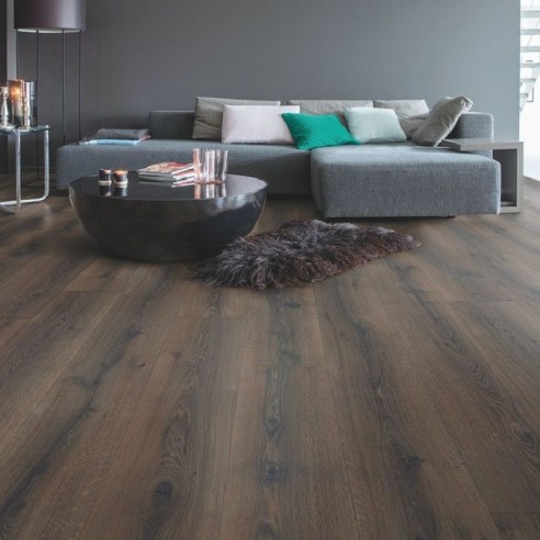 MAJESTIC - ROBLE DESIERTO MARRÓN OSCURO CEPILLADO