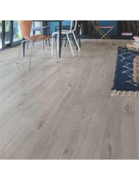 QUICK STEP - ALPHA VINYL - ROBLE ALGODÓN GRIS ACOGEDOR - AVMP40202
