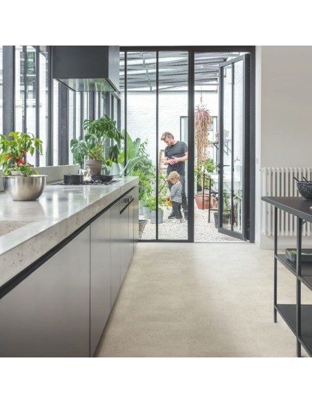 QUICK STEP ILLUME OYSTER CONCRETE  AVMTU40275