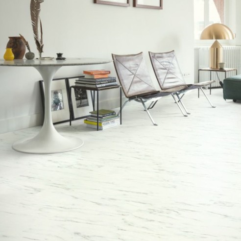 QUICK STEP ORO MARBLE CARRARA WHITE AVSTU40136