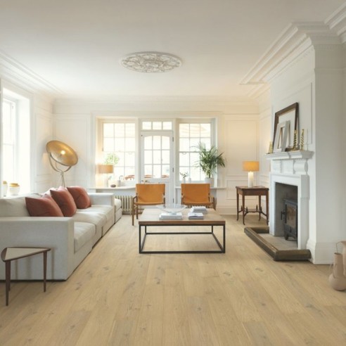 QUICK STEP CASCADA ROBLE BLANCO PERLADO EXTRA MATE CASC6030