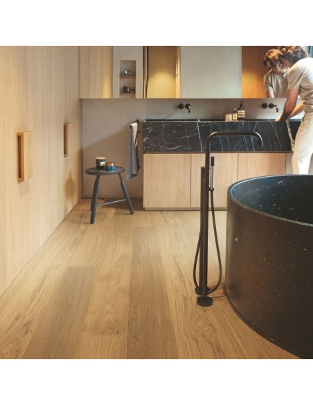 QUICK STEP CASCADA ROBLE CASTAÑO CLARO EXTRA MATE CASC6034