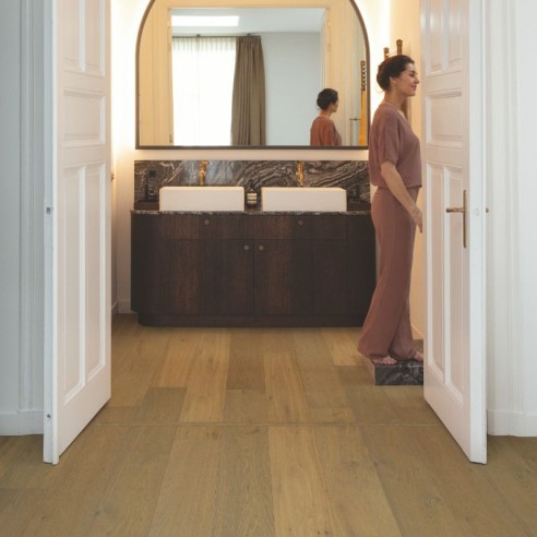 QUICK STEP CASCADA ROBLE BLANCO CAPUCHINO EXTRA MATE CASC6033