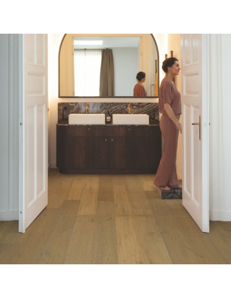 QUICK STEP CASCADA ROBLE BLANCO CAPUCHINO EXTRA MATE CASC6033