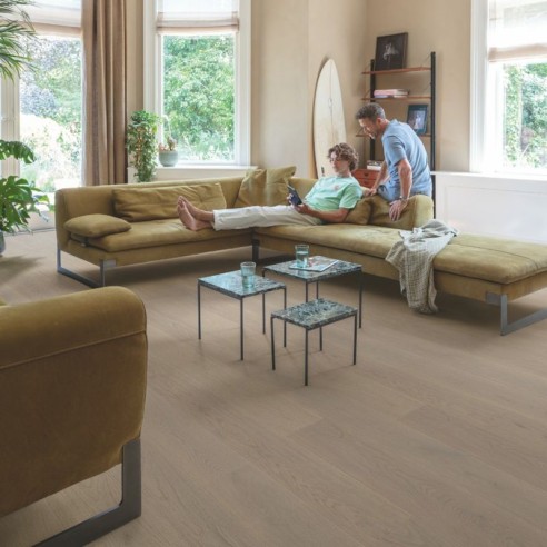 QUICK STEP CASCADA ROBLE GRIS ALGODÓN EXTRA MATE CASC5112