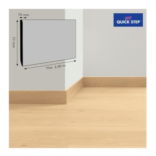 Rodapié Quick Step Idéntico al suelo 77 X 17 mm