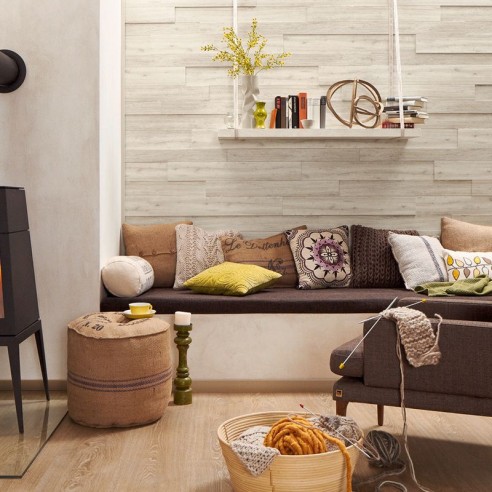 MEISTER PANELS NOVA SP300 ROBLE RUSTICO GRIS CREMA 4082