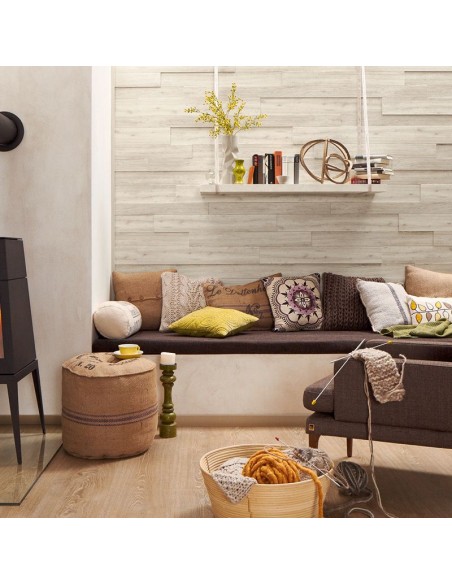 MEISTER PANELS NOVA SP300 ROBLE RUSTICO GRIS CREMA 4082