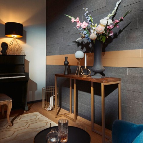 MEISTER PANELS STYLE SP800 FIELTRO GRIS APIZARRADO 4504