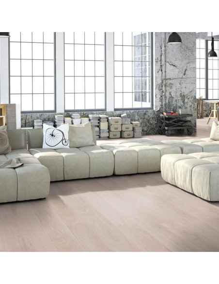 KRONOTEX - EXQUISIT - ROBLE WAVELESS WHITE - D2873