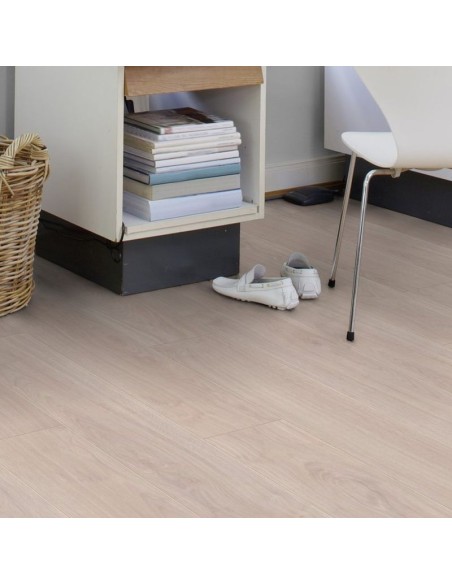 KRONOTEX - EXQUISIT - ROBLE WAVELESS WHITE - D2873