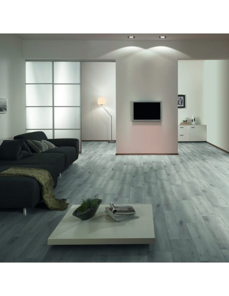 KRONOTEX - TOTTAL PLUS - ROBLE GRIS KIEV - D9007
