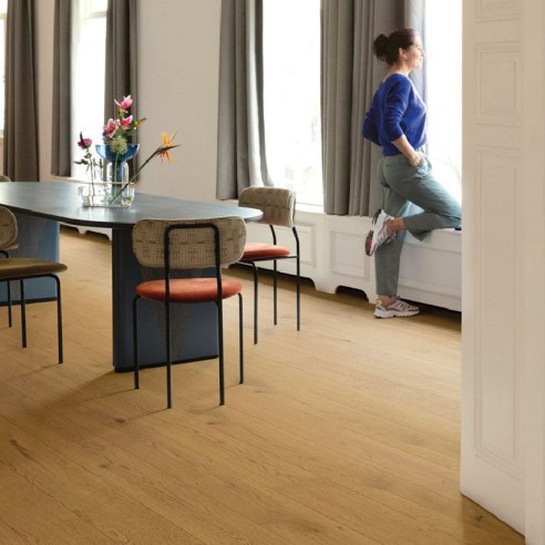 QUICK STEP AMATO ROBLE CASTAÑO OSCURO EXTRA MATE AMT7446