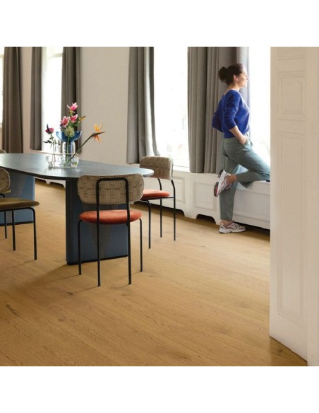 QUICK STEP AMATO ROBLE CASTAÑO OSCURO EXTRA MATE AMT7446